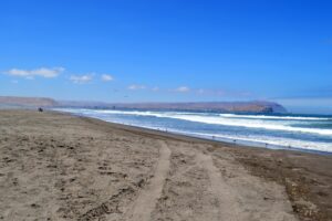 Playa Las Machas, al norte de Arica